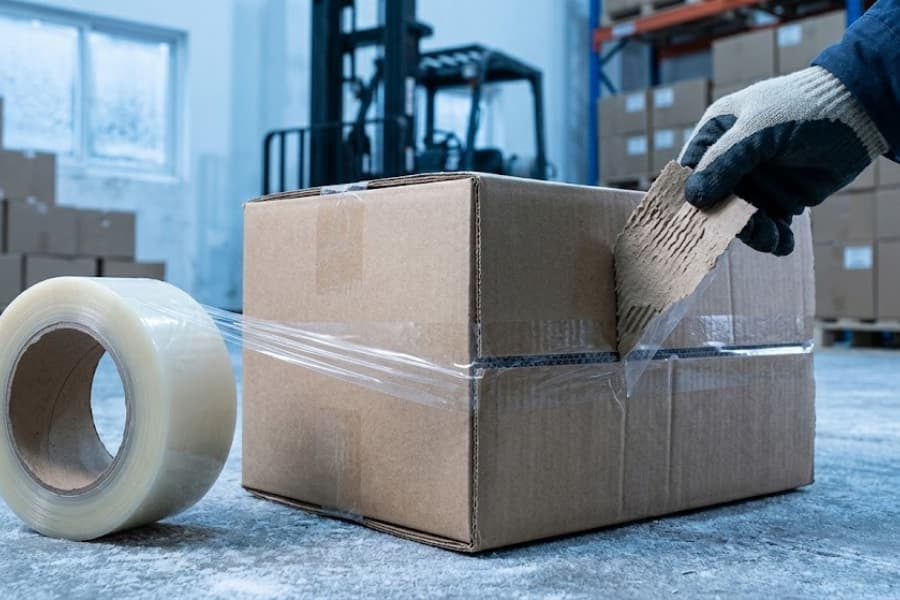 Ảnh: Sự dẻo dai của màng nhựa BOPP cao cấp trong môi trường nhiệt độ thấp.